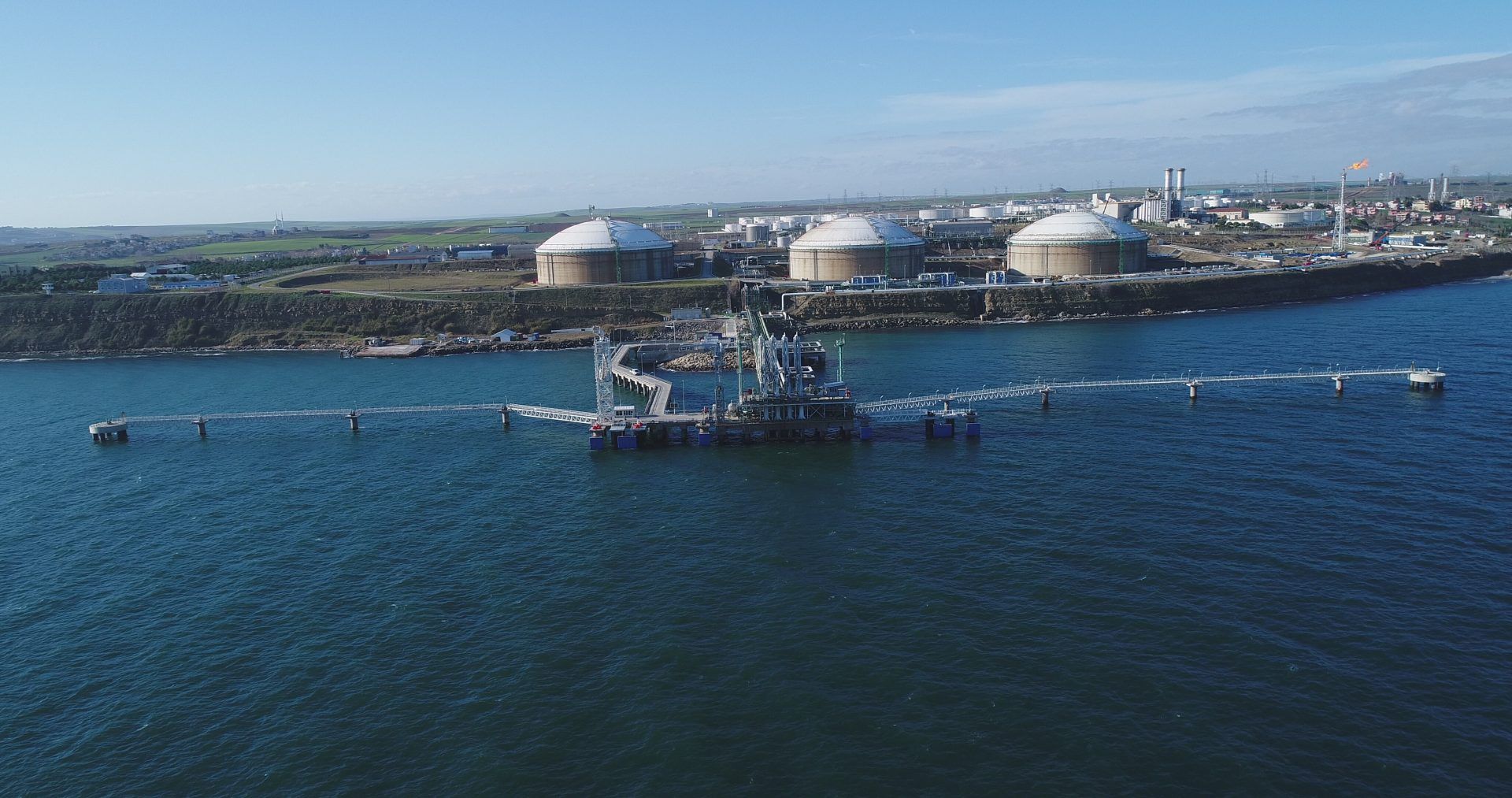 Marmara Ereglisi LNG terminal | Image Credit: BOTAŞ