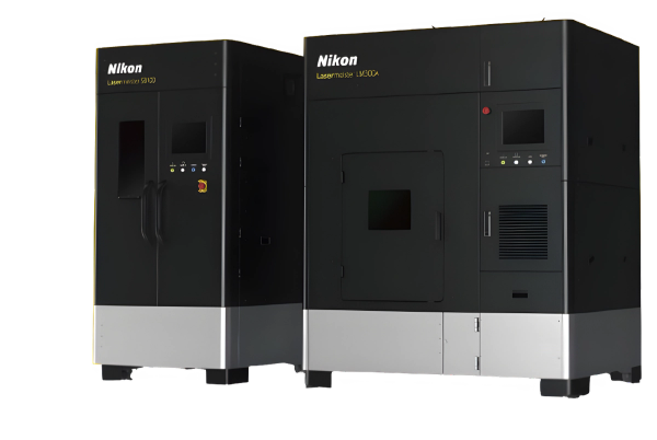 Lasermeister LM300A additive manufacturing system and SB100 3D scanner. Credit: Nikon Corp.