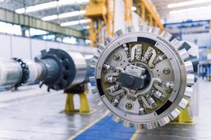 Rotor for air-cooled generator | Image Credit: Baker Hughes