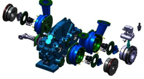 Application of integrally geared compressors