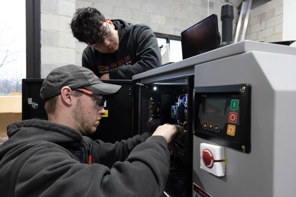 Energy audit operation | Image Credit: Compressor Maintenance Co.