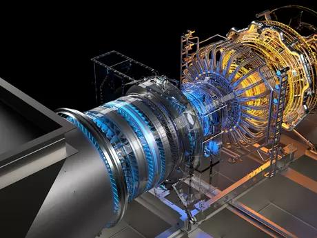 LM9000 gas turbine | Image Credit: Baker Hughes