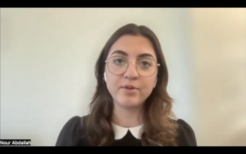 Dr. Nour Abdallah in an interview with Urology Times