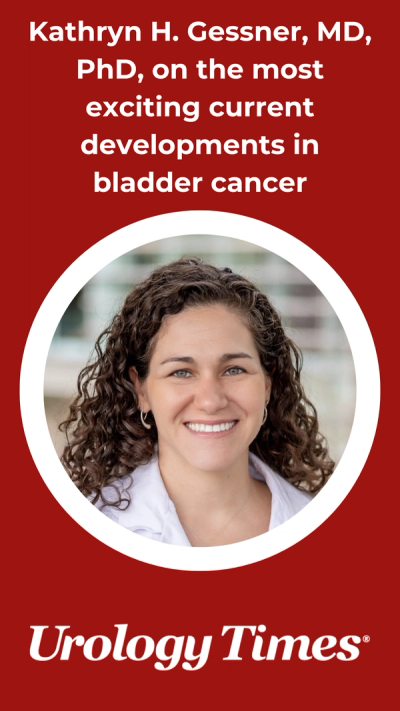 Kathryn H. Gessner, MD, PhD, on the most exciting current developments in bladder cancer
