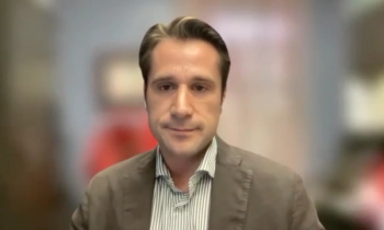 Dean S. Elterman, MD, MSc, FRCSC, answers a question during a Zoom video interview