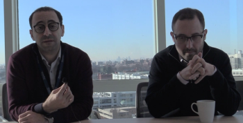 Alexander I. Sankin, MD, and Ahmed A. Aboumohamed, MD, answer questions during a video interview