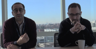 Alexander I. Sankin, MD, and Ahmed A. Aboumohamed, MD, answer questions during a video interview