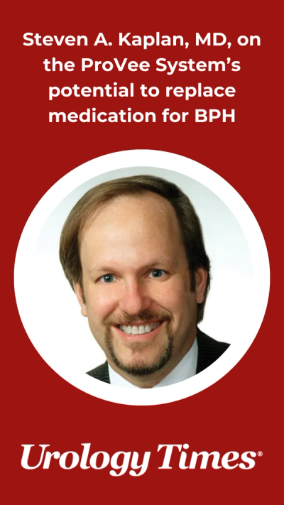 Steven A. Kaplan, MD, on the ProVee System’s potential to replace medication for BPH