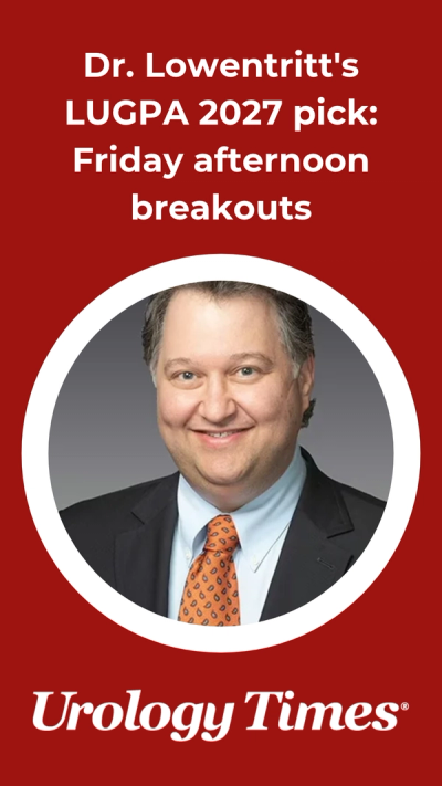Dr. Lowentritt's LUGPA 2027 pick: Friday afternoon breakouts