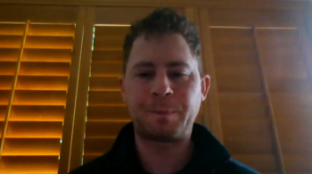 Daniel J. Heidenberg, MD, answers a question during a Zoom video interview