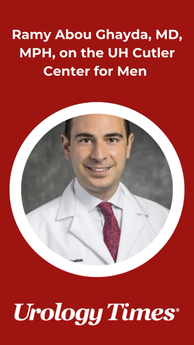 Ramy Abou Ghayda, MD, MPH, on the UH Cutler Center for Men 