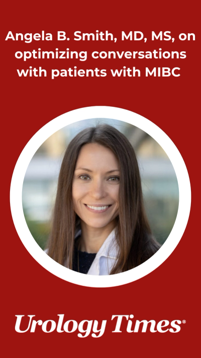 Angela B. Smith, MD, MS, on optimizing conversations with patients with MIBC 