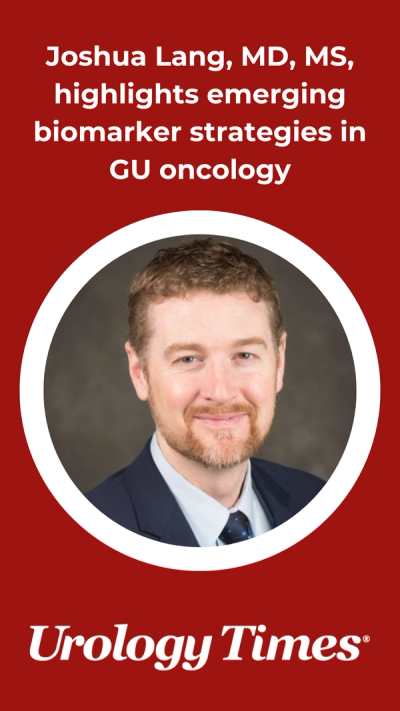 Joshua Lang, MD, MS, highlights emerging biomarker strategies in GU oncology