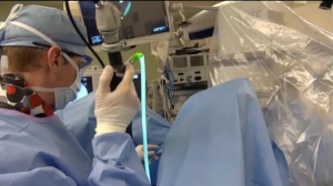 Pediatric ureteroscopy: 16-year-old with cystinuria