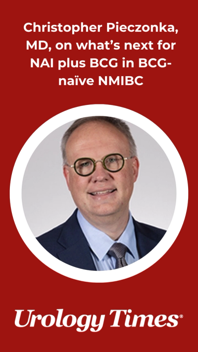 Christopher Pieczonka, MD, on what’s next for NAI plus BCG in BCG-naïve NMIBC