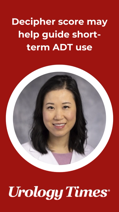 Decipher score may help guide short-term ADT use