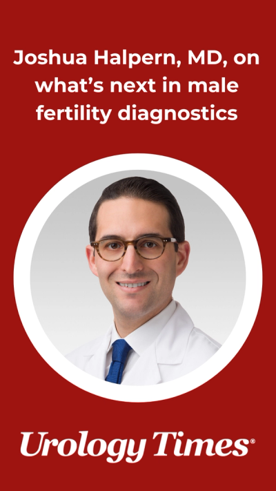 Joshua Halpern, MD, on what’s next in male fertility diagnostics