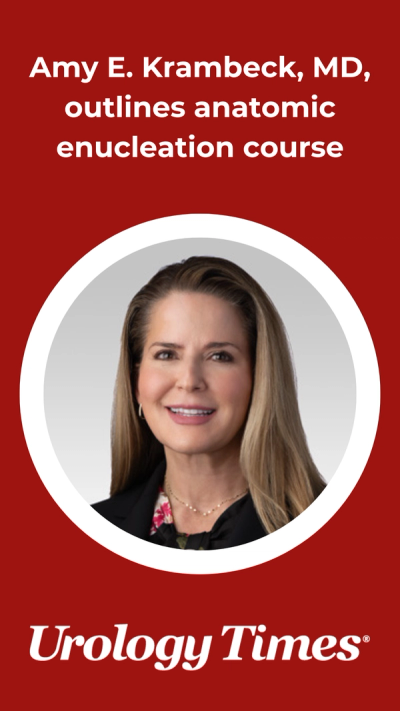 Amy E. Krambeck, MD, outlines anatomic enucleation course