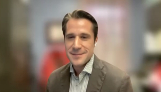 Dean S. Elterman, MD, MSc, FRCSC, answers a question during a Zoom video interview