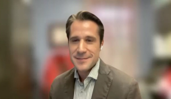 Dean S. Elterman, MD, MSc, FRCSC, answers a question during a Zoom video interview