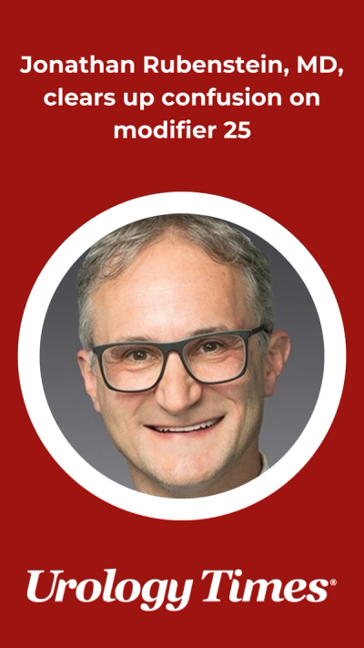 Jonathan Rubenstein, MD, clears up confusion on modifier 25