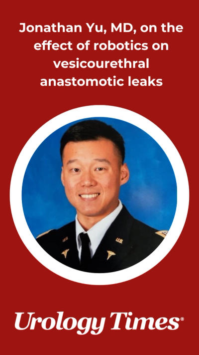 Jonathan Yu, MD, on the effect of robotics on vesicourethral anastomotic leaks