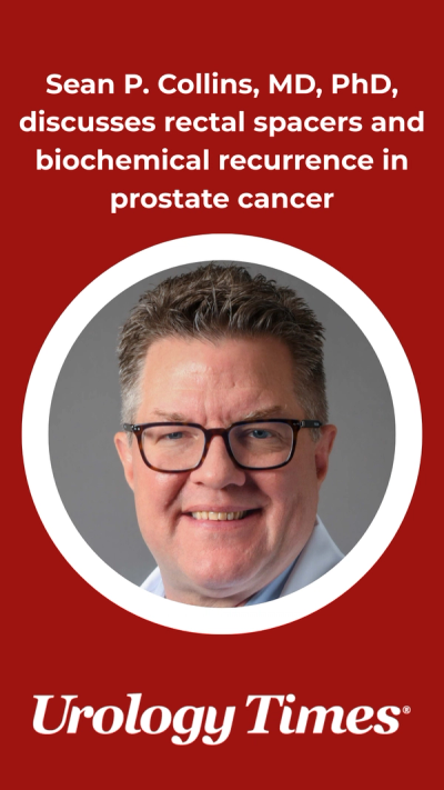 Sean P. Collins, MD, PhD, discusses rectal spacers and biochemical recurrence in prostate cancer