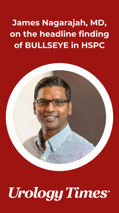 James Nagarajah, MD, on the headline finding of BULLSEYE in HSPC