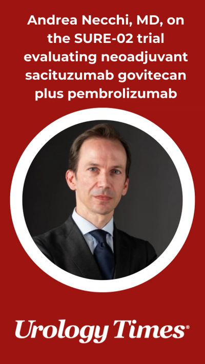 Andrea Necchi, MD, on the SURE-02 trial evaluating neoadjuvant sacituzumab govitecan plus pembrolizumab