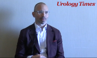 Phillip M. Pierorazio, MD, answers a question during a video interview