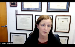 Dr. A Lenore Ackerman in an interview with Urology Times