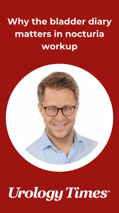 Why the bladder diary matters in nocturia workup