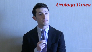 Jake Miller, MD, answers a question during a video interview