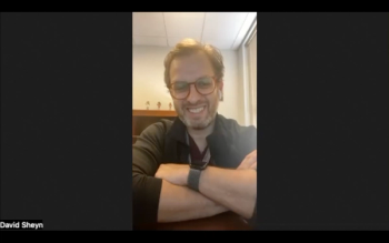 Dr. David Sheyn in an interview with Urology Times