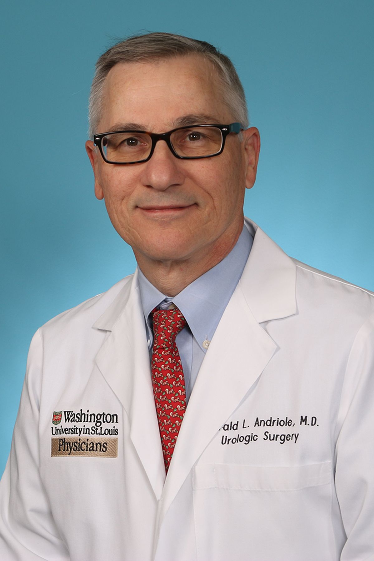 Dr. Gerald L. Andriole, the Robert K. Royce Distinguished Professor and Chief of Urologic Surgery at Washington University School of Medicine