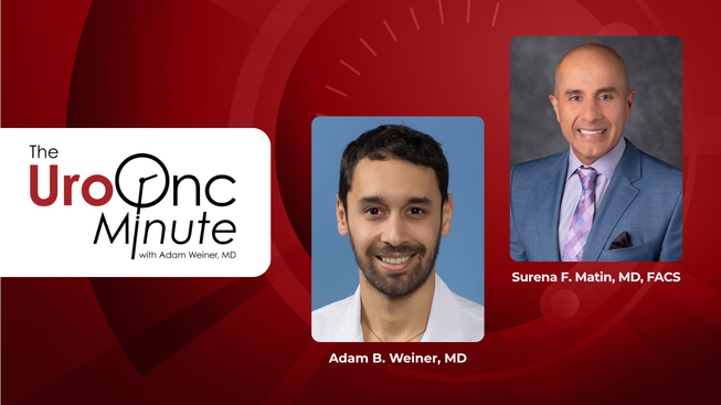 The UroOnc Minute: Perioperative Intravesical Chemotherapy at Nephroureterectomy, With Surena F. Matin, MD, FACS