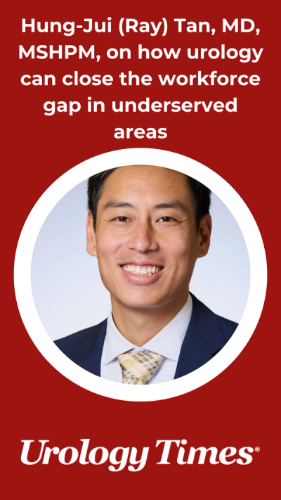 Hung-Jui (Ray) Tan, MD, MSHPM, on how urology can close the workforce gap in underserved areas