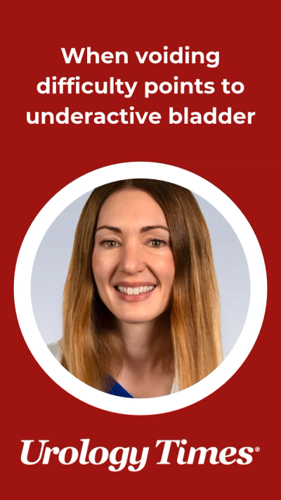 When voiding difficulty points to underactive bladder