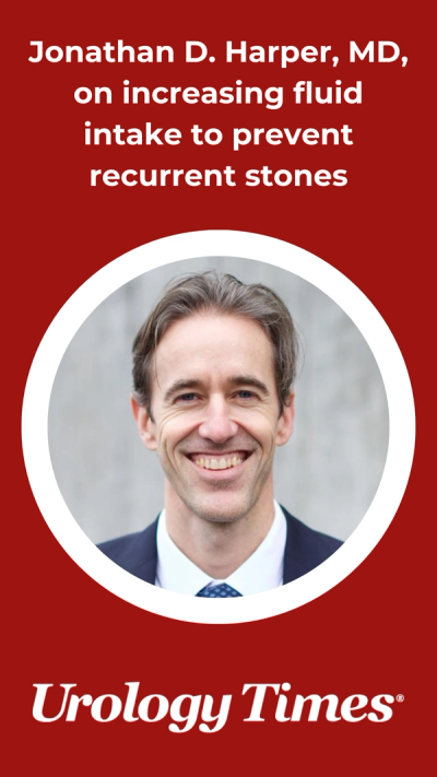 Jonathan D. Harper, MD, on increasing fluid intake to prevent recurrent stones
