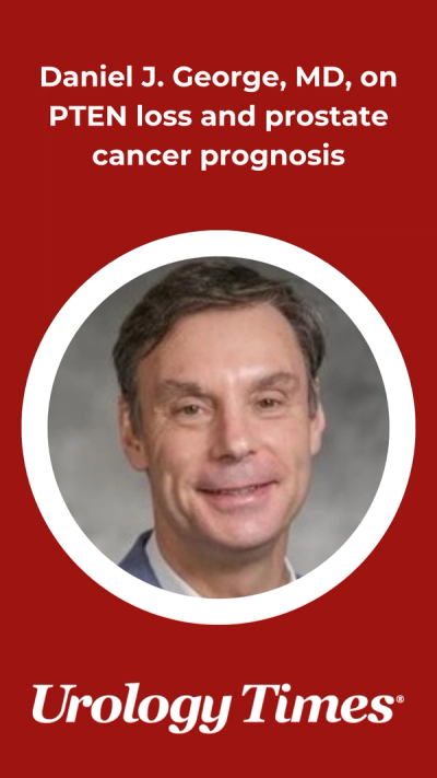 Daniel J. George, MD, on PTEN loss and prostate cancer prognosis