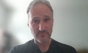 Jonathan Rubenstein, MD, answers a question during a Zoom video interview