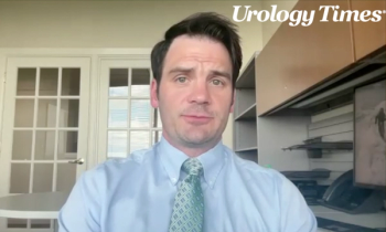 Daniel D. Joyce, MD, MS, answers a question during a Zoom video interview