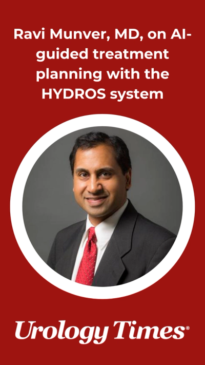 Ravi Munver, MD, on AI-guided treatment planning with the HYDROS system
