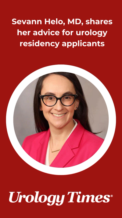 Sevann Helo, MD, shares her advice for urology residency applicants