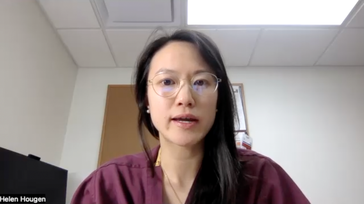 Dr. Helen Hougen in an interview with Urology Times