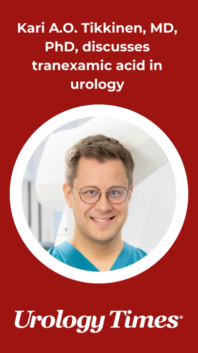 Kari A.O. Tikkinen, MD, PhD, discusses tranexamic acid in urology