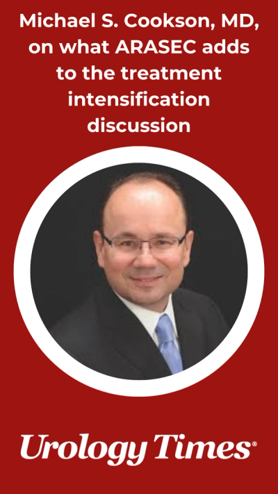 Michael S. Cookson, MD, on what ARASEC adds to the treatment intensification discussion