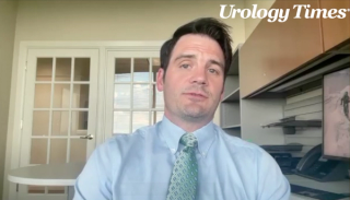 Daniel D. Joyce, MD, MS, answers a question during a Zoom video interview