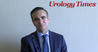 Mohit Khera, MD, MBA, MPH, answers a question during a video interview