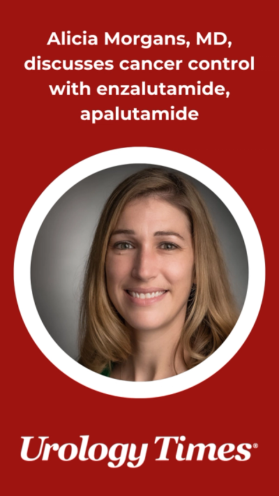 Alicia Morgans, MD, discusses cancer control with enzalutamide, apalutamide